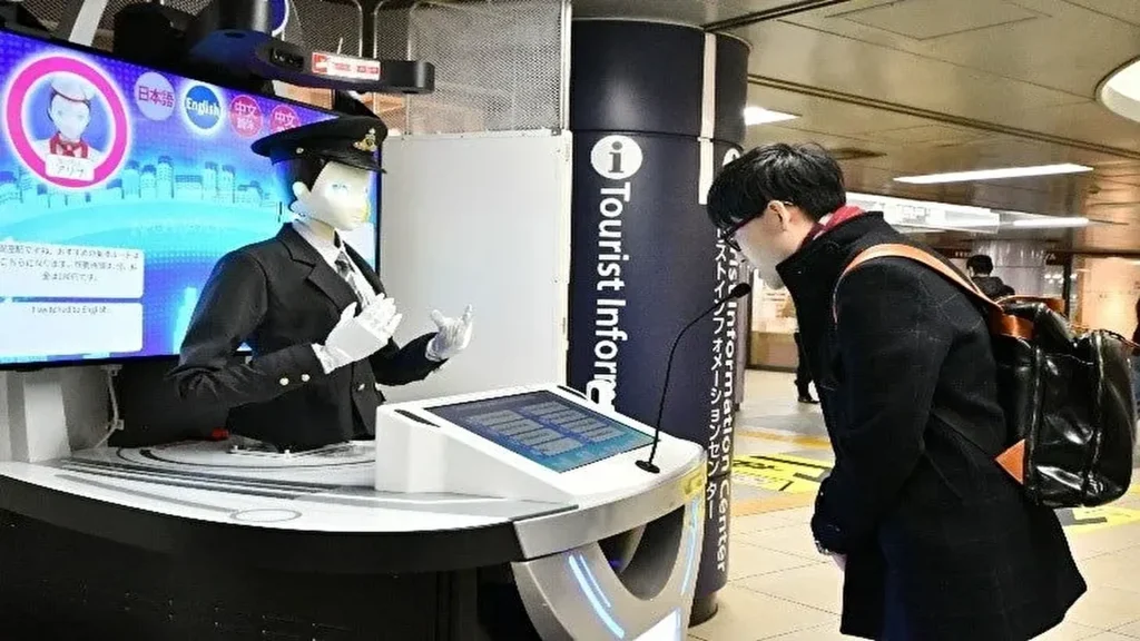 【東京都】駅案内ロボットコンシェルジュ「ARISA（アリサ）」都営浅草線新橋駅に登場