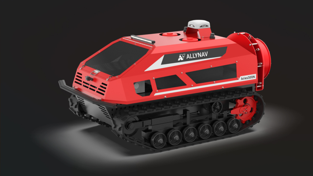 果樹園向け自律散布ロボット「Aries 300N」日本展開を本格化—夜間対応の自動走行で省力化と安全性の両立を狙う