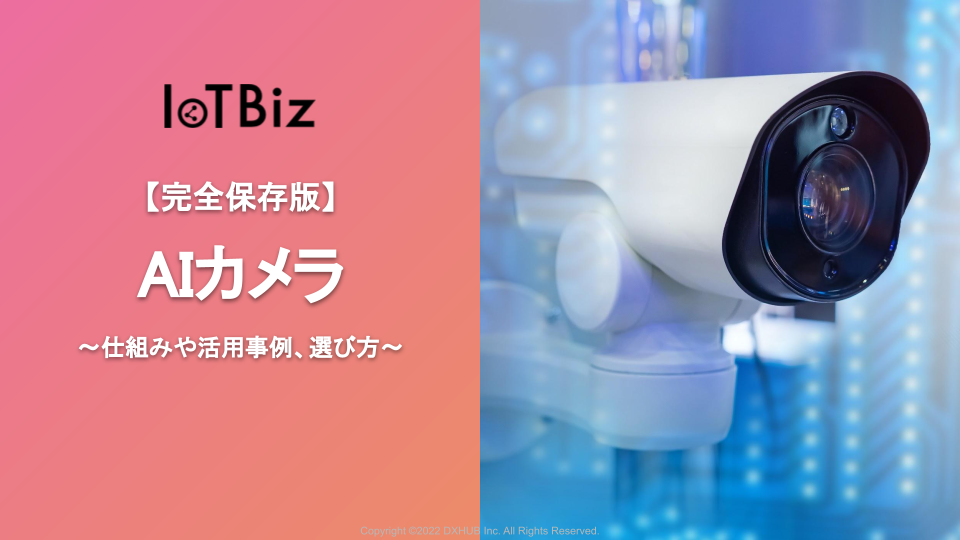 【完全保存版】AIカメラ〜仕組みや活用事例、選び方〜